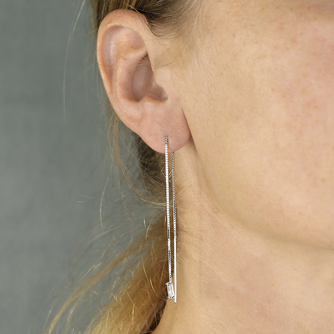 Sterling Silver Earring