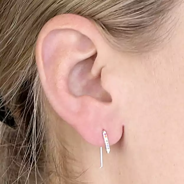 Sterling Silver Earring