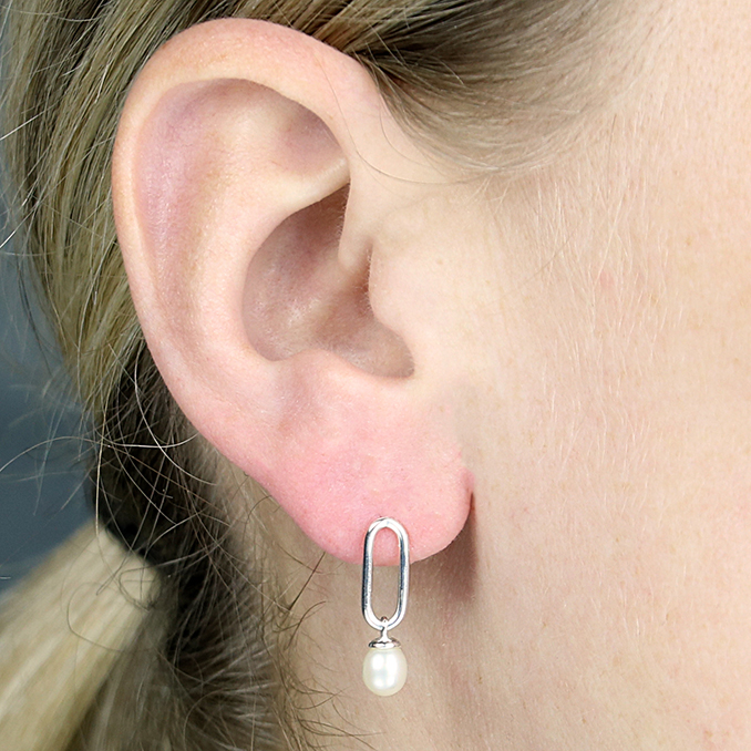 Sterling Silver Earring