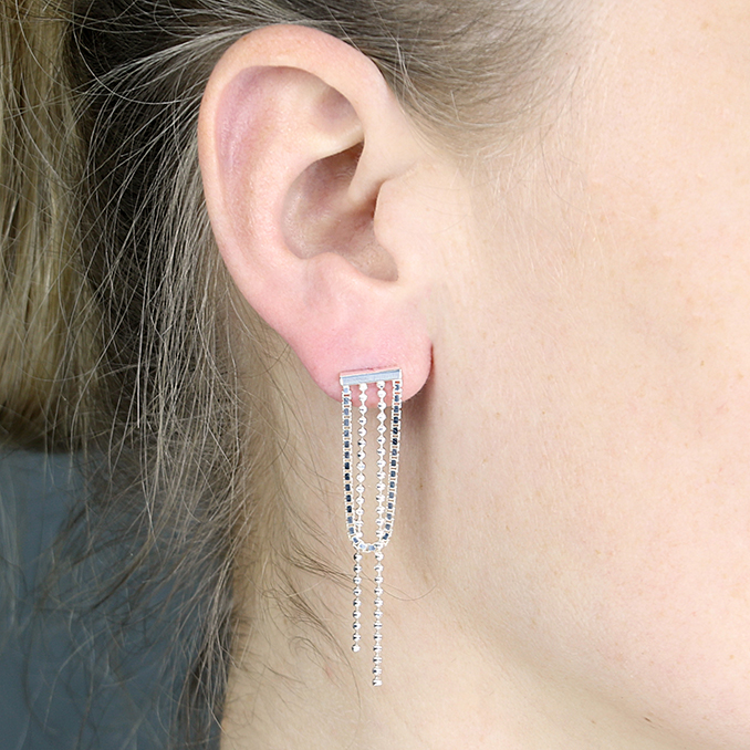 Sterling Silver Earring