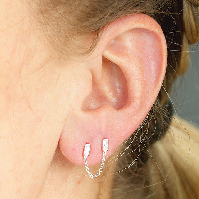 Sterling Silver Earring