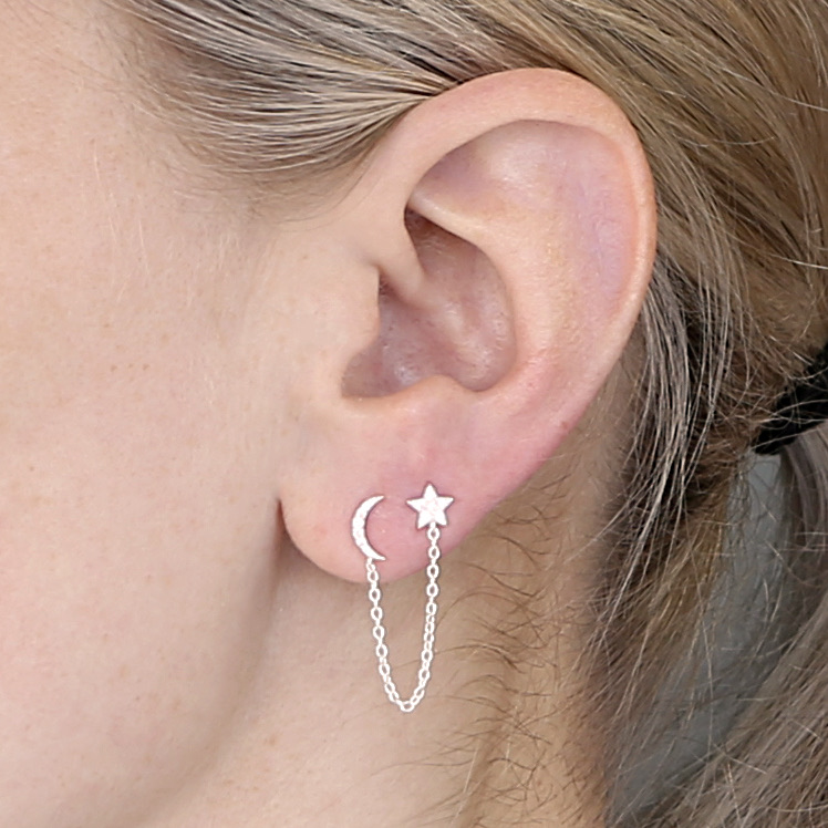 Sterling Silver Earring