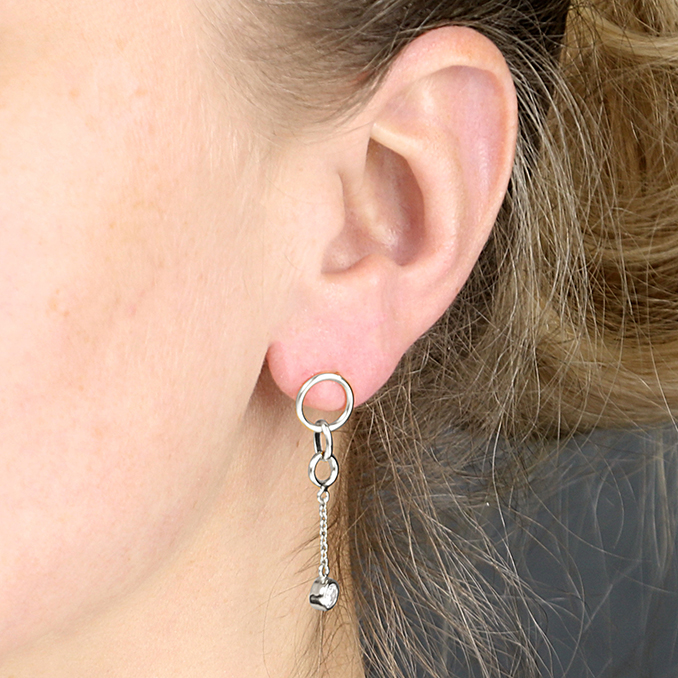 Sterling Silver Earring