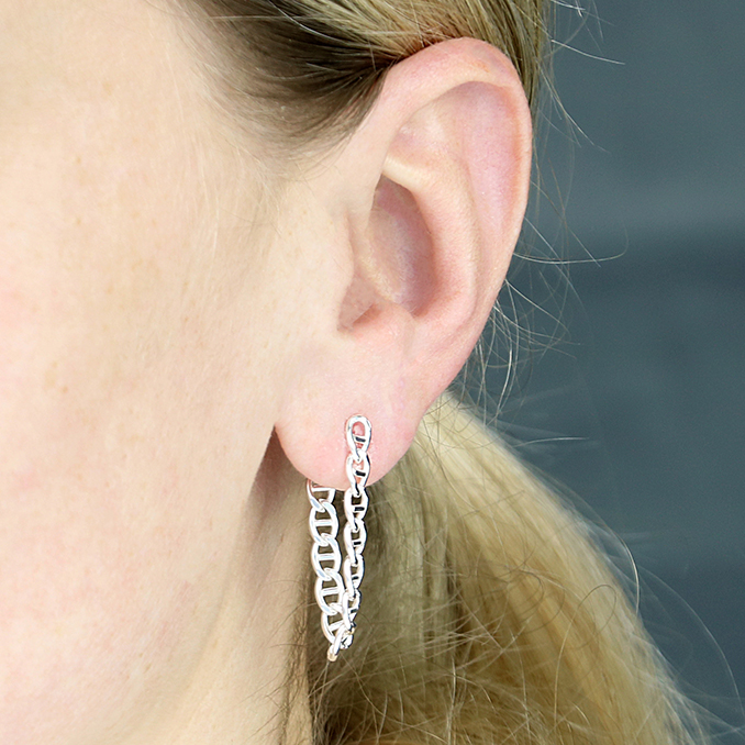 Sterling Silver Earring