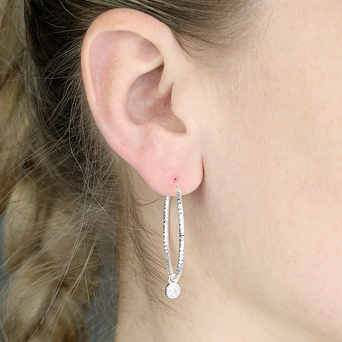 Sterling Silver Earring