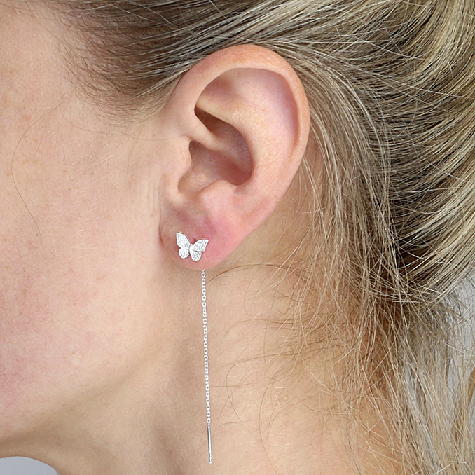 Sterling Silver Earring