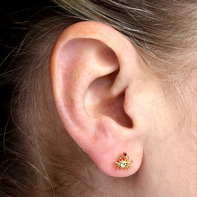 Sterling Silver Earring