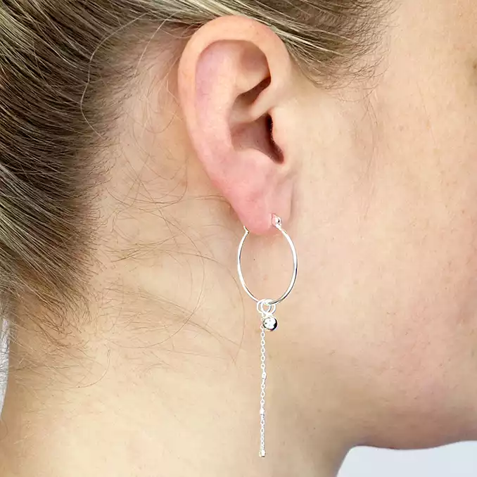 Sterling Silver Earring
