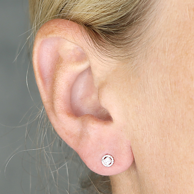 Sterling Silver Earring