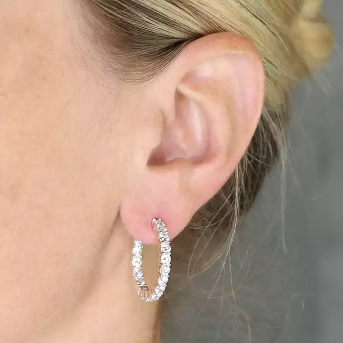 Sterling Silver Earring