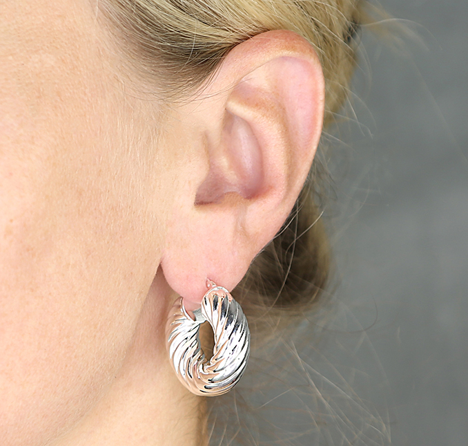 Sterling Silver Earring