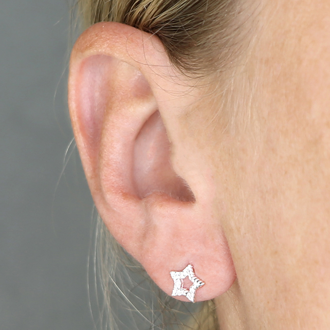 Sterling Silver Earring