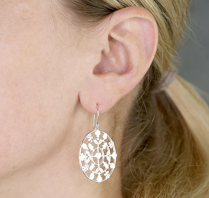 Sterling Silver Earring