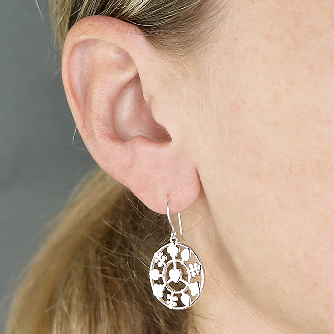 Sterling Silver Earring