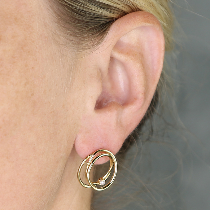 Sterling Silver Earring