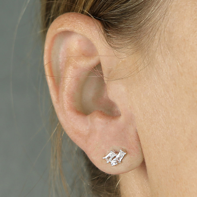 Sterling Silver Earring