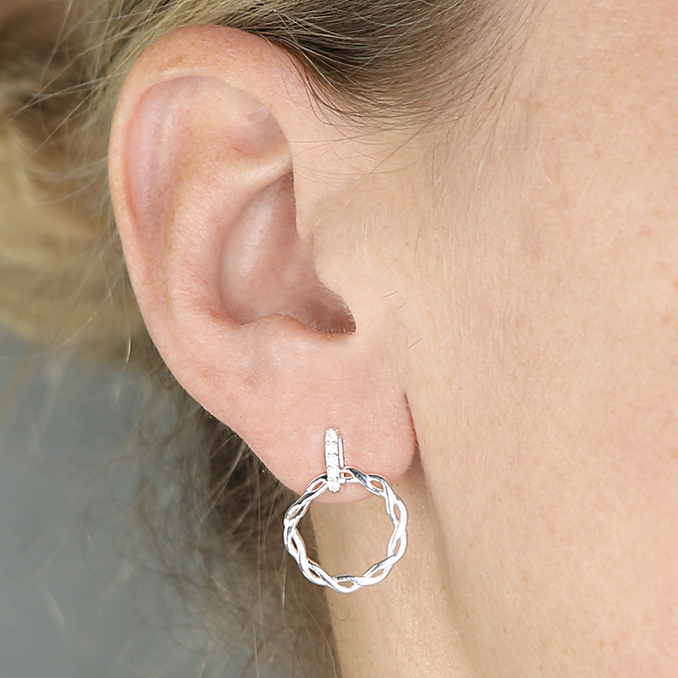 Sterling Silver Earring