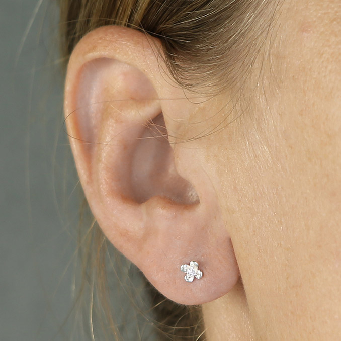 Sterling Silver Earring