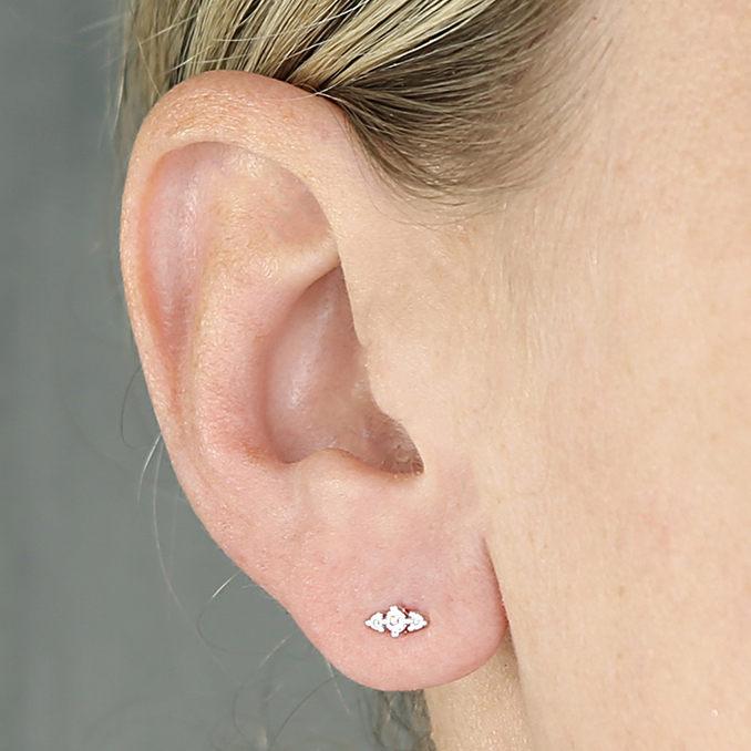 Sterling Silver Earring