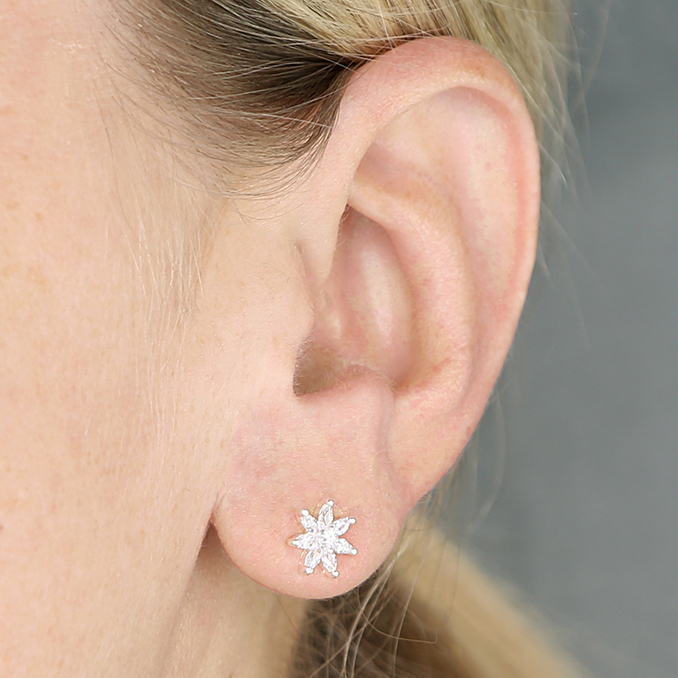 Sterling Silver Earring