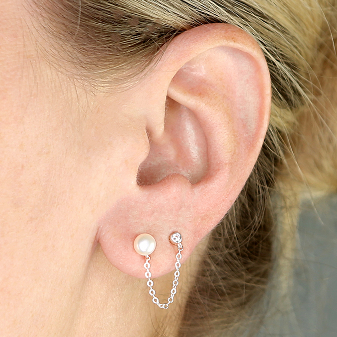 Sterling Silver Earring