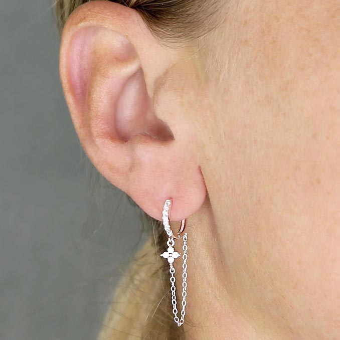 Sterling Silver Earring