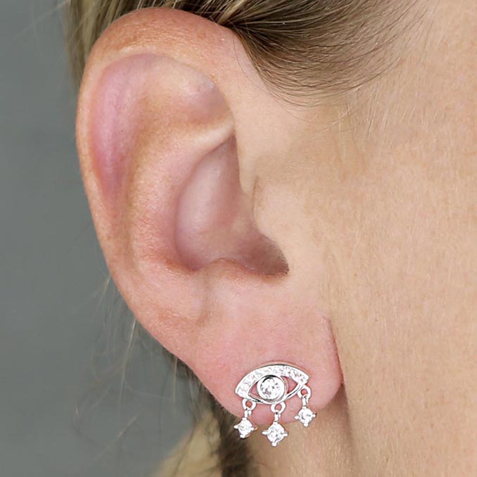 Sterling Silver Earring