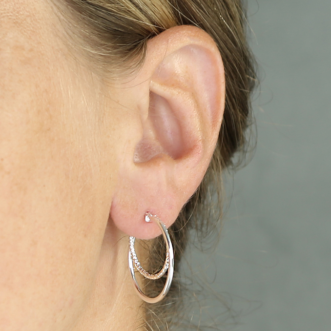 Sterling Silver Earring