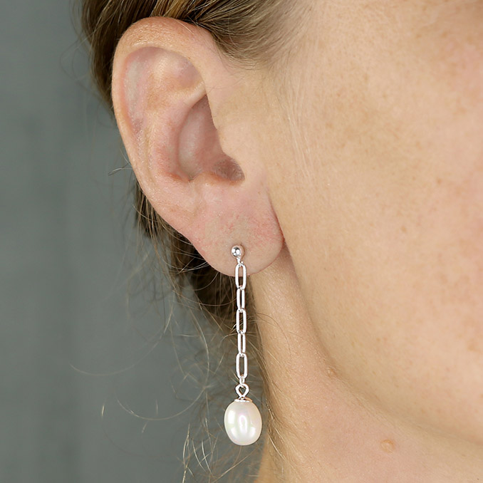 Sterling Silver Earring