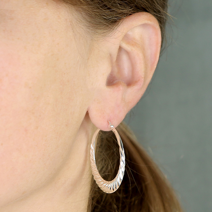 Sterling Silver Earring