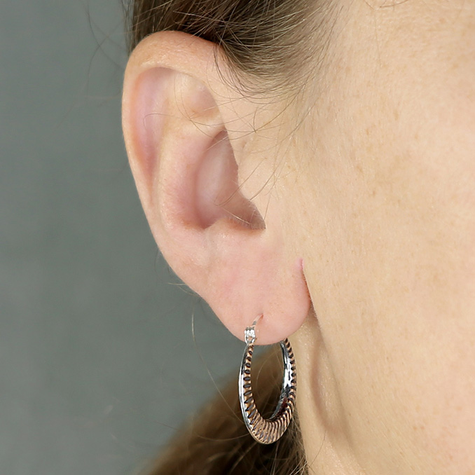 Sterling Silver Earring