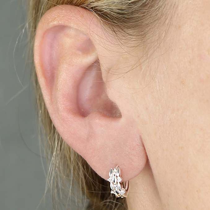 Sterling Silver Earring