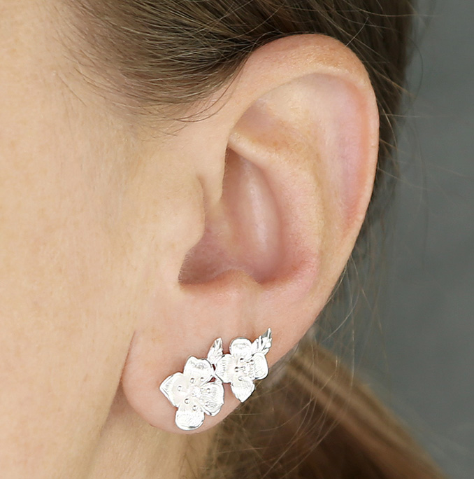 Sterling Silver Earring