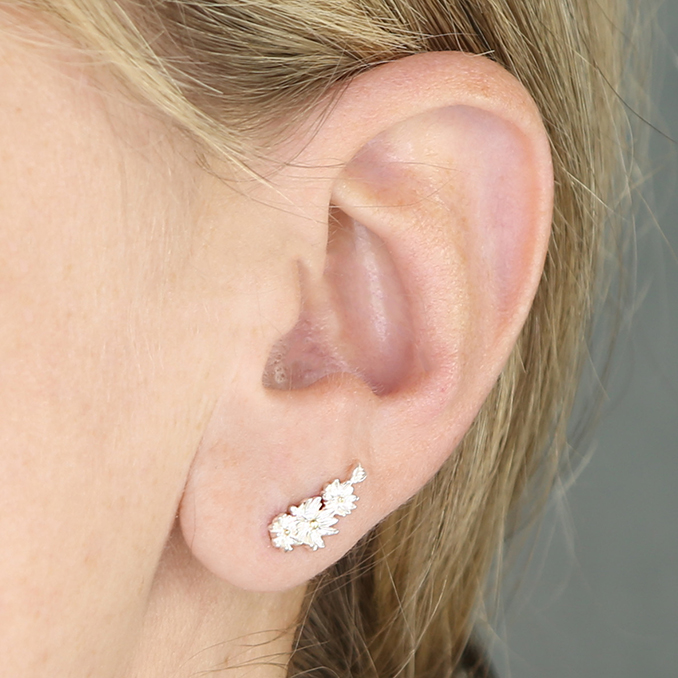 Sterling Silver Earring