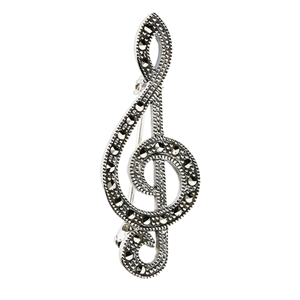 Sterling Silver Brooch