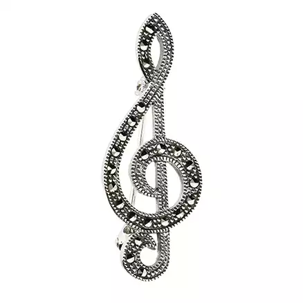 Sterling Silver Brooch