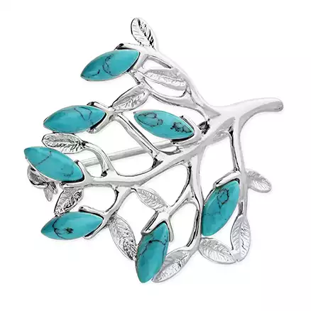 Sterling Silver Brooch