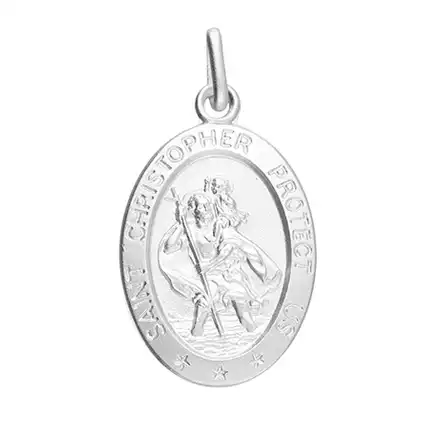 Sterling Silver St Christopher
