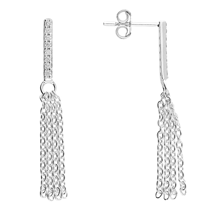 Sterling Silver Earring