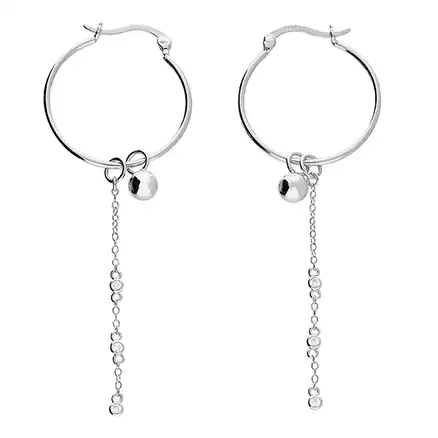 Sterling Silver Earring