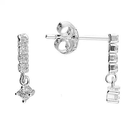 Sterling Silver Earring
