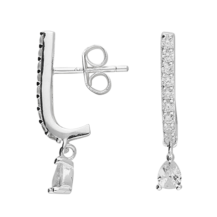 Sterling Silver Earring