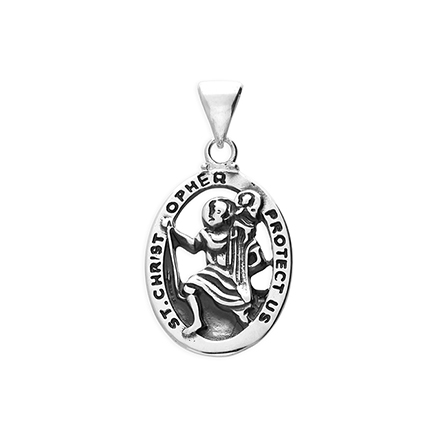 Sterling Silver St Christopher