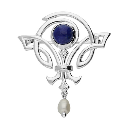 Sterling Silver Brooch