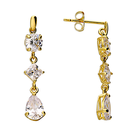 9 Carat Gold Earring