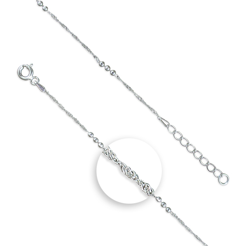 Sterling Silver Anklet