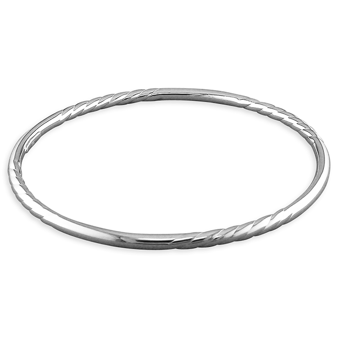 Sterling Silver Bangle - CME Jewellery
