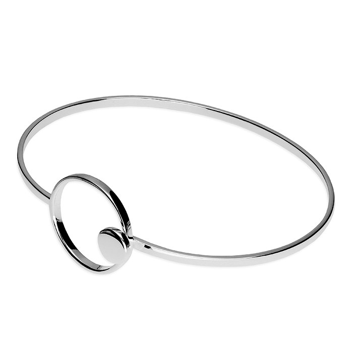 Sterling Silver Bangle - CME Jewellery