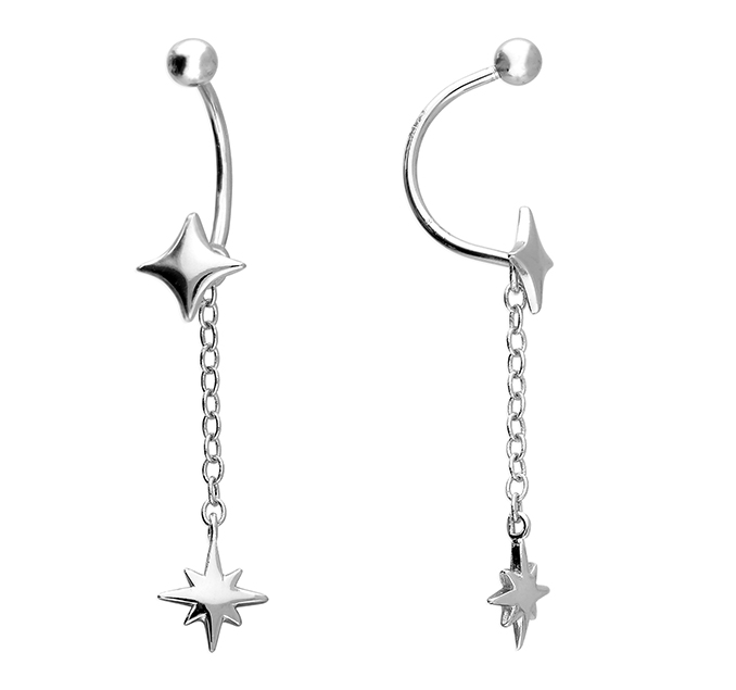 H6800/S - Sterling Silver Earrings