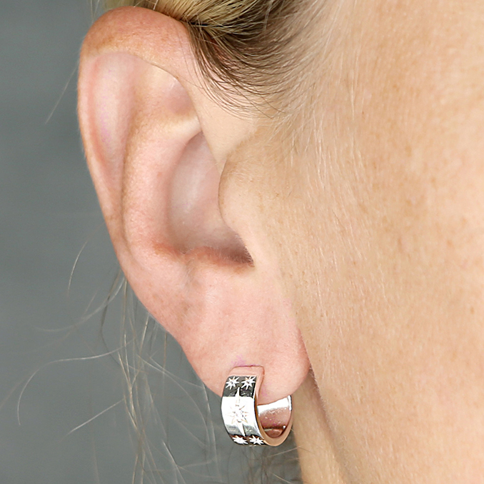 Sterling Silver Earring